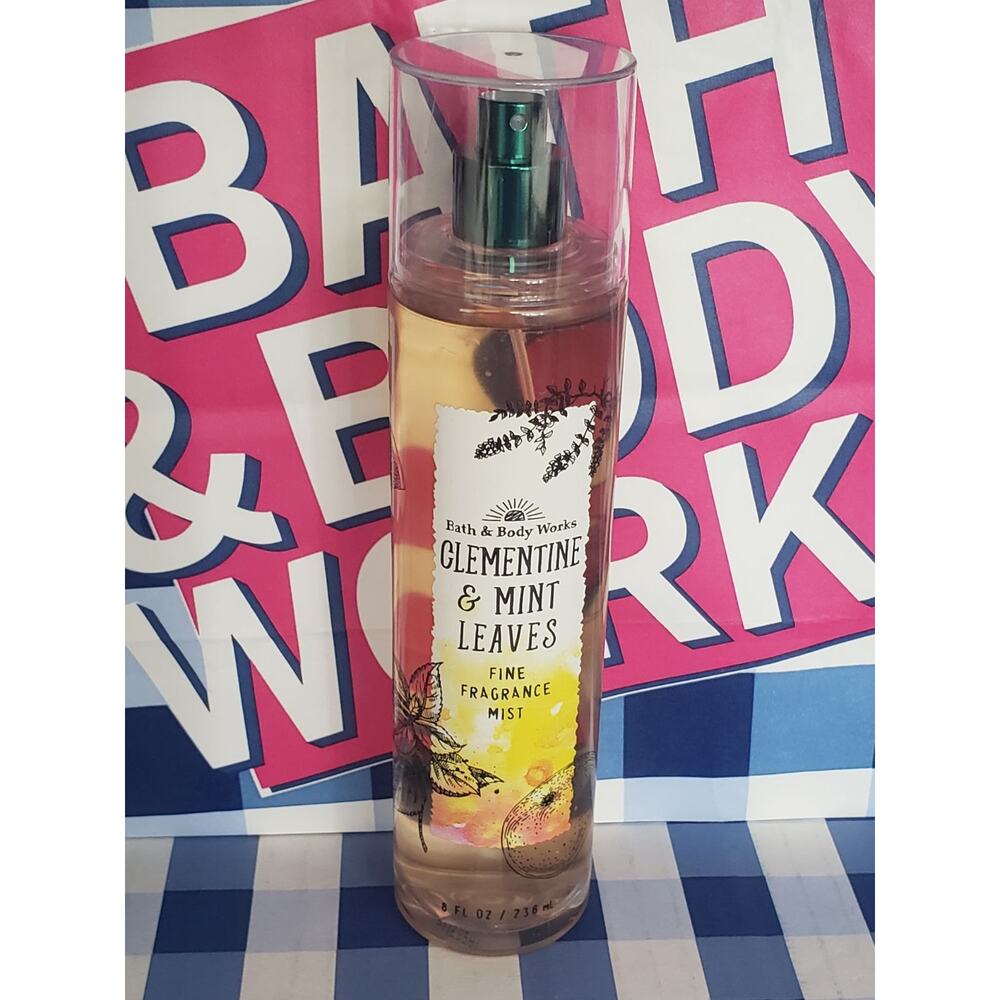 BBW Clementine & Mint Leaves Fine Fragrance Body Mist